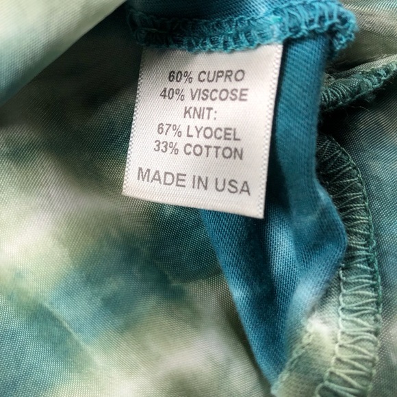 Whisper & Glow Tie Dye Button Down Top - Picture 7 of 8